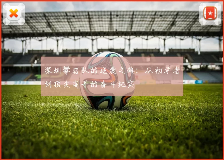 深圳攀岩队的逆袭之路：从初学者到顶尖高手的奋斗纪实